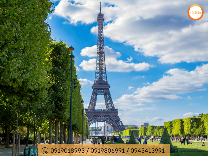 Tháp Eiffel từng là công trình cao nhất - Du lịch 360Go 